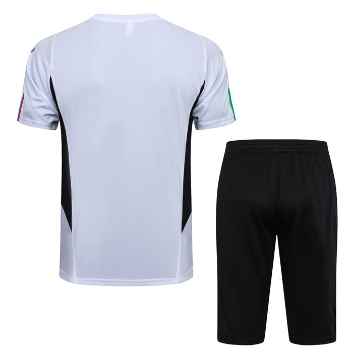 Chandal del Bayern Munich Manga Corta 23-24 Blanco - Pantalon Corto